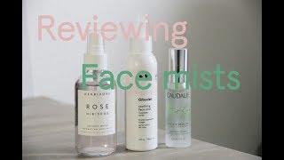 3 BEST Face Mists! | HERBIVORE | GLOSSIER | CAUDALIE