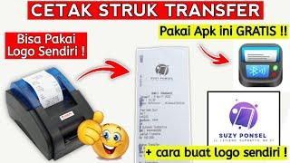 Cara Cetak Struk Transaksi ! Pakai Aplikasi Printer Bluetooth Gratis !