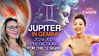 Jupiter in Gemini May 2024 - June 2025! NEW Blessings Package! Predictions for the 12 Signs.