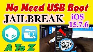 [NEW WAY] Jailbreak iOS 15.7.6 | install Sileo | Filza | Fix Palera1n | No Need USB | #vienthyhG