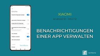 App-Benachrichtigungen - Xiaomi [Android 10 - MIUI 12]