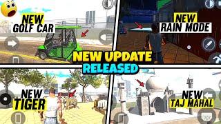 Indian Bikes Driving 3d New  Update|New Tiger And Golf️ Car Update|Gaming Warrior