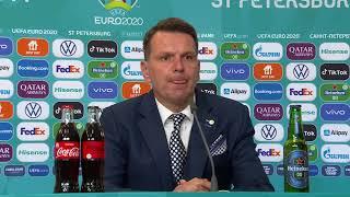 Poland 1-2 Slovakia - Stefan Tarkovic - Post-Match Press Conference - Euro 2020