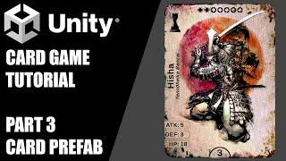 How to Make a Card Prefab in Unity