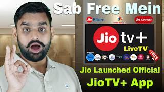 Jio Launched JioTV+ App For All Smart TV Users | Jio Officially Launched JioTV+ App | Jio Broadband