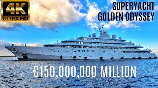 Superyacht Golden Odyssey |  123.2 meter SuperYacht worth €150,000,000 Million Euros