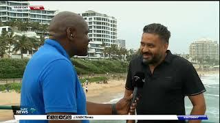 Preparations for New Year's Eve celebrations in Durban