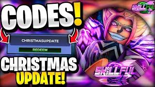 *NEW* ALL WORKING CHRISTMAS UPDATE CODES FOR SKILLFUL! ROBLOX SKILLFUL CODES