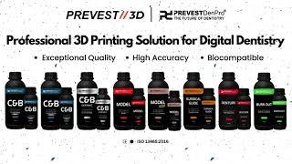 The Future of Dentistry is Digital // Prevest 3D Resins