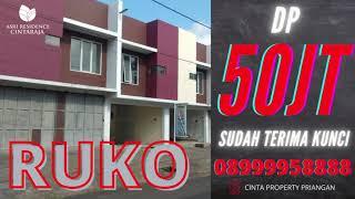 08999958888 | Ruko dijual Asri Residence Cintaraja Tasikmalaya Singaparna | DP 50 Juta |