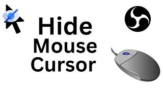 How To Hide Mouse Cursor In Obs Window Capture