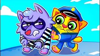 Police Officer Song  | + More Kids Songs and Nursery Rhymes | Baby Zoo Story 