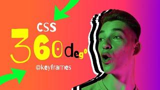 Rotate Elements 360deg with CSS Animation || css animation,css animation tutorial,webcog,css,webcam,