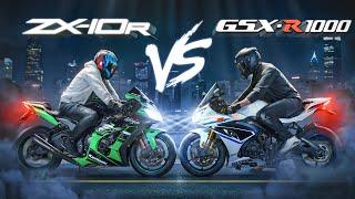 Suzuki GSX-R 1000 L7 VS Kawasaki ZX-10R 2016