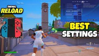 Nintendo Switch Fortnite Reload Gameplay + BEST SWITCH SETTINGS