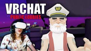 Meeting STRANGERS in VRChat...