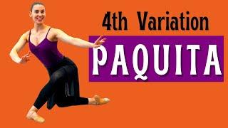 Beginner Female Ballet Variation Tutorial | Paquita 4th Variation 2021