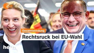 heute 19:00 Uhr 10.06.24 Europawahl, Rechtsruck bei EU-Wahl, Frankreich löst Parlament auf (english)