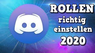 DISCORD ROLLEN richtig EINSTELLEN! | Discord Tutorial