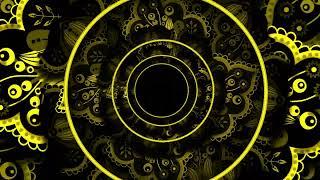 1 GOLD ETHNIC 4k VISUAL LOOP ANIMATION RESOLUME (VJ LOOP) 3D TUNNEL - NEON (ELECTRO)