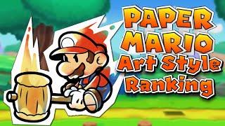 Ranking Every Paper Mario Art Style