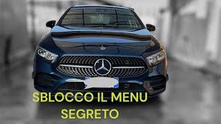 COME SBLOCCARE IL MENU SEGRETO SU MERCEDES CLASSE A