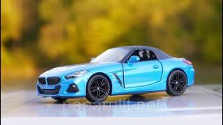 Новинка от Kinsmart - BMW Z4 M40i - обзор и сравнение с предыдущей версией