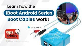 How to use iBoot Android Series Boot Cables? |  (Tips and Tricks #12)