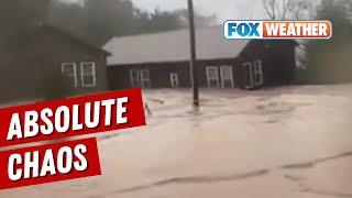 Newland Man's Home Washes Away As Helene Floods North Carolina