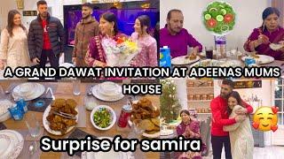 A GRAND EID DAWAT INVITATION FROM ADEENAS  FAMILY| A BEAUTIFUL SURPRISE FOR SAMIRA 