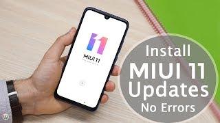 How To Install Any MIUI 11 Official Update Using Custom Recovery