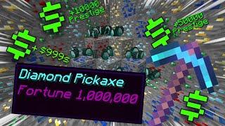 FORTUNE  1,000,000 IN MINECRAFT...