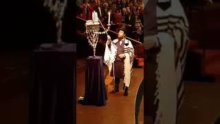 Israel Nachman Hanukkah Candle Lighting In Concert Gebouw Amsterdam