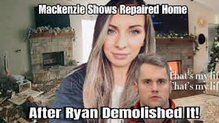 Mackenzie Shares Before & After Video Of The Home Ryan Edwards Destroyed Finally Repaired 2Yrs Ago!