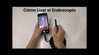 Endoscopio Cámara Hd 8 Luces LED Para iPhone IOS