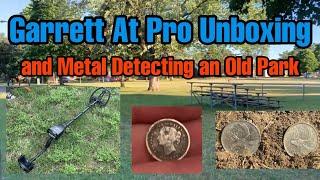 Garrett AT Pro Unboxing and Metal Detecting 1800s Old Coins! Queen Victoria Five Cent!
