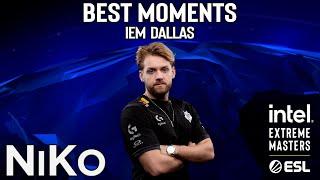 NiKo BEST MOMENTS | IEM Dallas 2024