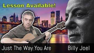 Just the Way You Are - Billy Joel - fingerstyle guitar - Jake Reichbart - lesson available!