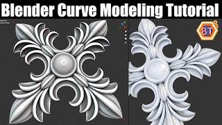 Blender 3.1 Curve Modeling Tutorial