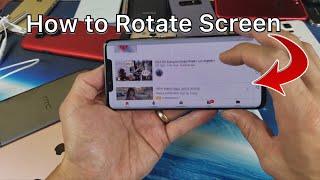 Huawei Mate 20/30 Pro: How to Auto Rotate the Screen