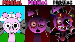 All Phases in New Incredibox Sprunki 2: Phase 1 VS Phase 2 VS Phase 3