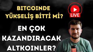 BÜYÜK DÜZELTME NE ZAMAN? - BİTCOİN ve ALTKOİN ANALİZİ