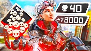 My Highest Kills & Damage In Apex Legends (40 Kills 8,000 Damage)