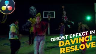 How to do GHOST  EFFECT in Davinci Resolve 19 | Tutorial  | 