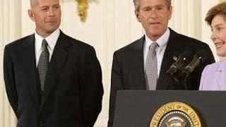 Bruce Willis & George W. Bush Announce Adoption Initiative