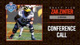 Zak Zinter Conference Call | 2024 NFL Draft