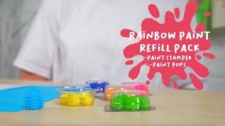 Paint Pops Rainbow Paint Refill Pack: How-To Video!