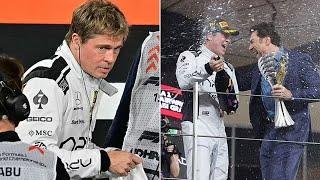 "Brad Pitt Films F1 at Abu Dhabi Grand Prix"