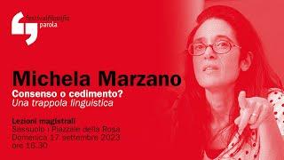 Michela Marzano | Consenso o cedimento? | festivalfilosofia 2023