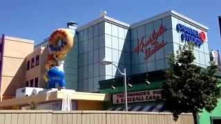 Lard Lad & Springfield Skyline Simpsons Universal Studios Hollywood